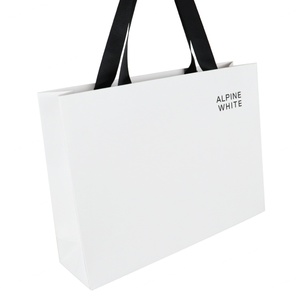 Sacs en carton biodégradables écologiques de luxe Crown Win pour cosmétiques, vêtements, chaussures, emballages cadeaux, logo personnalisé, protection - Product Image 2