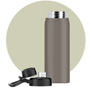 Gourde isotherme personnalisée 2024, 25 oz, sans BPA, avec anse de transport, double paroi, bouchon rotatif, anti-fuite, pour activités de plein air et camping - Product Image 1