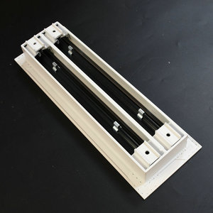 Custom HVAC <b>Ventilation</b> Duct Air Conditioning System <b>Grille</b> Diffuser Aluminum Ceiling Linear Slot YG-FD-20 Aluminum Material Dur - Product Image 5