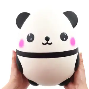 Squishies Jumbo Panda Egg Kawaii Soft Giant Animal Squishies Slow Rising Stress Relief Squeeze Toys