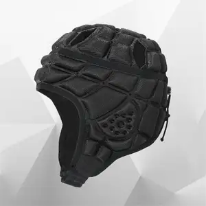 野球用プレミアム品質保護ヘルメットサッカーヘルメット汗吸収ブレスラグビーヘルメット