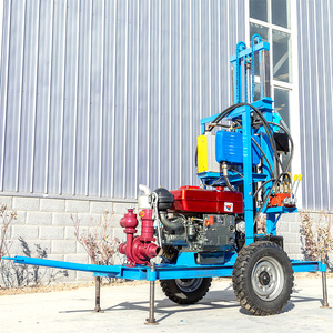 Plataforma <span class=keywords><strong>de</strong></span> Perforación Hidráulica Multifuncional para Pozos <span class=keywords><strong>de</strong></span> <span class=keywords><strong>Agua</strong></span> con Motor Cummins Diésel, Bomba y Caja <span class=keywords><strong>de</strong></span> Cambios, Profundidad Máxima <span class=keywords><strong>de</strong></span> 200m - Product Image 4