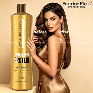 Tratamiento de Keratina Brasileña, Alisado de <span class=keywords><strong>Cabello</strong></span> con Proteína de Keratina <span class=keywords><strong>para</strong></span> Salón Profesional, Fábrica China - Product Image 5