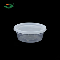 Gobelet à soupe en plastique avec couvercle, 8/12/16/24/32 oz, taille standard, qualité alimentaire PP, anti-fuite, compatible micro-ondes, récipient à soupe jetable