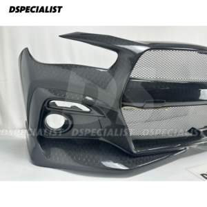 Pare-chocs avant en fibre de carbone pour Infiniti Q50 <span class=keywords><strong>Q50S</strong></span> Q50L - Product Image 5