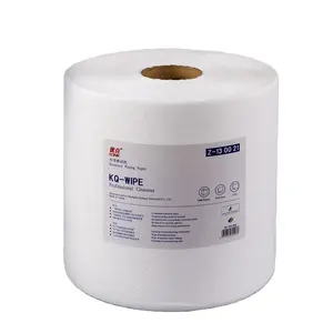 Industrial Wipe Paper Roll 2 Layers Wood pulp Paper Low Lint Lab Wipes