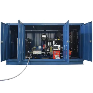 Hogedrukwaterstraalreinigingsmachine Hydro-Straalmachine Voor Verschillende Industriële Pijpleidingen