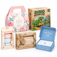 Boîtes d'emballage rigides en papier recyclables haut de gamme, imprimées sur mesure pour les cadeaux de détail, les fleurs, le thé et les produits grand public dans le monde entier