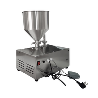 FillinMachine Semi-automatique crème glacée eau liquide miel jus sauce boisson gazeuse pâte de tomate machine de remplissage
