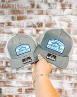Gorras Trucker Richardson 112 de Alta Calidad con Parche de Cuero Bordado en 3D Personalizado, Visera Curva y Malla, para Hombres, Gorras Deportivas