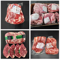 Sacs sous vide thermoscellables personnalisés avec logo imprimé pour volailles, poulet, dinde, côtes de porc, steak, agneau, morceaux de viande, fromage