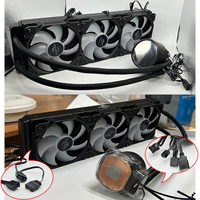 Enfriador de Agua para CPU LW-360 ARGB Aura Sync de 360 mm, Enfriamiento Líquido de Alto Rendimiento para Procesador