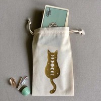Sac à cordon en gros pour cartes de tarot, jeux mobiles et jouets, personnalisable avec logo