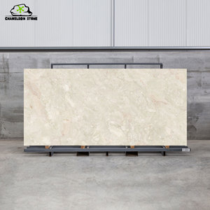 Bán buôn 3200x1600 calacatta Vàng phiến đá cẩm thạch hiện đại nhân tạo đá cẩm thạch lớn sàn trong nhà tường sàn bảng Top trường Bền - Product Image 1