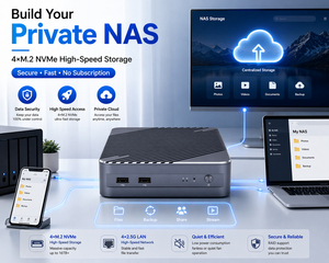 Q31151G4 Processeur Intel Core i5 1135G7 de 11e génération, mini PC de bureau compact, 4 SSD M.2, stockage NAS 4 To - Product Image 2