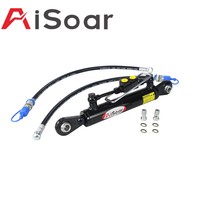 Cilindro de Pistón Hidráulico para Barra Superior de Tractor, Tapa de Seguridad para Cerca de Eslabones de Cadena - Nueva Construcción de Acero