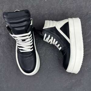 Chaussures de sport décontractées mi-mollet en cuir de haute qualité pour hommes et femmes, idéales pour l'extérieur - Marque Premium 2026 - Product Image 4