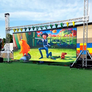 Écran LED publicitaire extérieur 4m x 3m, système complet de location de scène, panneau mural vidéo LED P2.6 P3.91 - Product Image 1