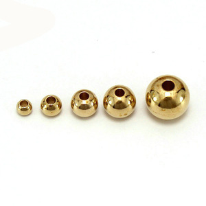 Латунный шар с отверстием, 2/3/4/5/6/8/10 мм - Product Image 2
