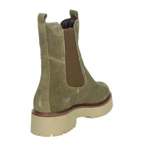 Botas de Tobillo Bajas para Mujer Cinzia Soft, Color Verde, Suela Gruesa, Botas de Moda - Product Image 2