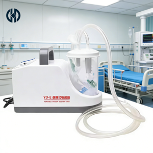Aspirateur <span class=keywords><strong>portable</strong></span> à haut débit pour cliniques, urgences, ambulances, soins aux patients respiratoires aigus, aspiration des mucosités - Product Image 1