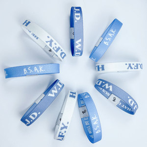 Braccialetto Sportivo Personalizzato in Poliestere per Uomo, Elastico in Tessuto, Pulsera Personalizada - Product Image 4