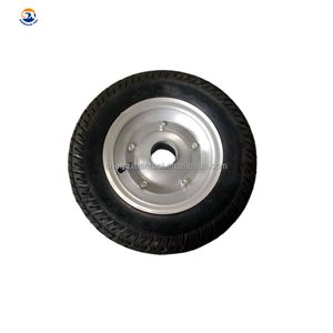 中国工場で人気のヘビーデューティーホイール3.50-8空気圧鉄ホイール付きラバーホイール3.50-8 - Product Image 5