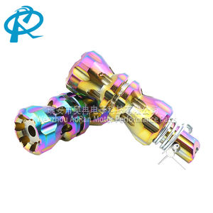 Reposapiés para Motocicleta, <span class=keywords><strong>Pedales</strong></span> Coloridos y Deslumbrantes de Aleación de Aluminio CNC, Reposapiés Decorativos Modificados para Motocicleta - Product Image 6