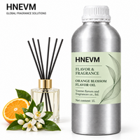Huile Essentielle de Fleur d'Oranger Certifiée pour Diffuseur à Bâtonnets, Matière Première, Recharge 1000ml, Haute Qualité, Échantillon Gratuit