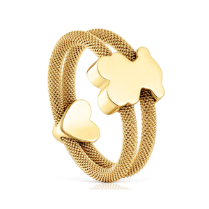 Anillos Apilables con Diseño de Osito, Hechos a Mano, Joyería Fina de Primera Calidad, Lotes Mixtos para Distribuidores Globales de Moda - Product Image 3