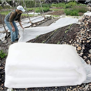 قماش غير منسوج مغزول من نسيج جيوتكستايل سادة بوليستر متوسط الوزن مانع للغبار عزل حراري - Product Image 5