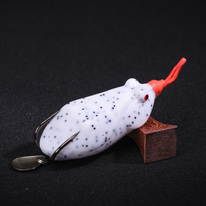 Nước ngọt ếch câu cá lure handmade chất lượng cao mềm câu cá lure Baits với mạnh mẽ kéo lực lượng - Product Image 3