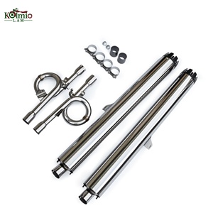 Sistema de Escape KOLMIO-LAM para Motocicleta HONDA GL1800 <span class=keywords><strong>Gold</strong></span> <span class=keywords><strong>Wing</strong></span> 1800 2001-2017, Tubo de Escape Medio Trasero - Product Image 3