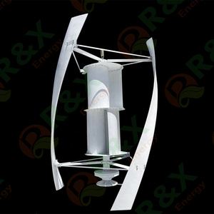 Máy phát điện tua bin gió trục đứng 20KW 10KW 5KW 48V 120V 220V 380V với biến tần nối lưới - Product Image 2