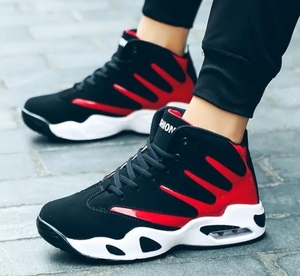 Chaussures de sport décontractées pour hommes, nouvelle collection, à tige haute, en mesh, pour le basketball et la course à pied - Product Image 4