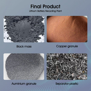 Máquina de reciclaje de batería de litio de alta eficiencia Máquina trituradora Planta de reciclaje de batería de paquete suave usada - Product Image 4