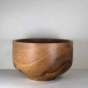 Tazón de Madera para Servir, Estilo Moderno, Ecológico, Hecho a Mano, con Estampado de Esmalte Natural, para Ensaladas, Sopas, Arroz, Hogar y Hotel - Product Image 5