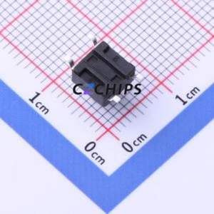 TS-1102SD-C-G-B Tactile Switch SMD-4P,6x6mm Switch Single Pole Single Throw Round Button 2.6N Vertical Mount - Product Image 2