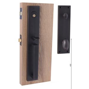 Cerradura de Alta Calidad para Puerta Principal de Villa de Lujo, Manija de Bronce y Cerradura para Puerta Residencial de Madera - Product Image 3
