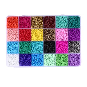 Ensemble de bracelets à breloques en perles de verre pour la Saint-Valentin, pour la création de bijoux DIY, cadeau d'anniversaire pour femme, vente en gros, perles de rocaille - Product Image 5