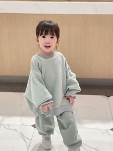 फैशन बेबी बेबी टॉडलर बच्चे यूनिसेक्स स्प्रिंग कपड़े सेट हुडी पल्लोवर पैंट 2 पीसी फसल शीर्ष कपड़ों के ट्रैकसूट - Product Image 3