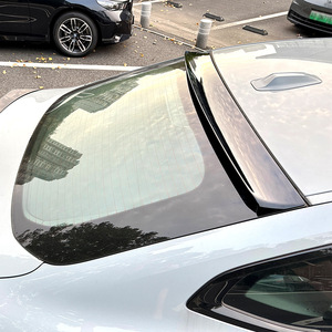 Bmw <b>Rear</b> <b>Spoiler</b> Piano Black Carbon Fiber Texture Ducktail For G26 2020+ Trunk Wing Exterior Modification - Product Image 3