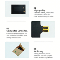 Antenne NFC flexible à gain élevé 13,56 MHz, couche de ferrite personnalisée, support adhésif, fabricant d'antennes FPC