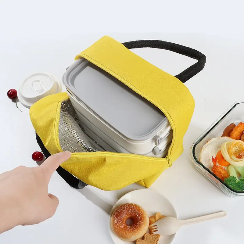 Kinder neue Karikatur Bento-Tasche verdickte isolierte Lunch-Tasche aus Aluminiumfolie Bento-Tasche