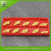 Toutes sortes d'inserts en carbure cnc TNMG/TPKN/CCMT/KNUX, pointes en carbure de tour yg6 pour machine de découpe cnc sanxin