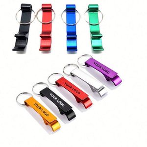 Abridores de Botellas de Cerveza Coloridos, Pequeños y Prácticos, Llavero Metálico Premium, Fácil de Llevar - Product Image 1