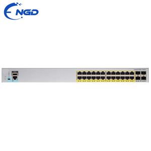 Commutateur réseau Ethernet d'entreprise original 10/100/1000 Mbps, 24 ports RJ45, sans ventilateur, pour montage en rack, <span class=keywords><strong>WS</strong></span>-<span class=keywords><strong>C2960L</strong></span>-<span class=keywords><strong>24TS</strong></span>-<span class=keywords><strong>LL</strong></span> - Product Image 3