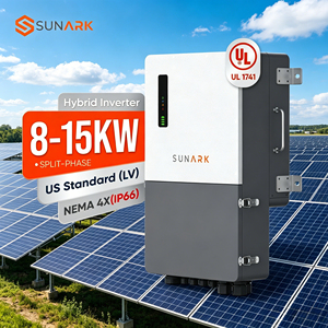 โซลูชันการจัดเก็บพลังงานแสงอาทิตย์แบบไฮบริด Sunark Professional 8kW 12kW 15kW ระบบแยกเฟส สำหรับโครงการที่อยู่อาศัยสมัยใหม่ - Product Image 2