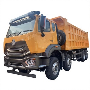 รถบรรทุกซิโนทรัค HOWO NX 8*4 รถดัมพ์ฮาวาน 8X4 พวงมาลัยซ้าย 12 ล้อ รถบรรทุกหนัก รถดัมพ์ - Product Image 1