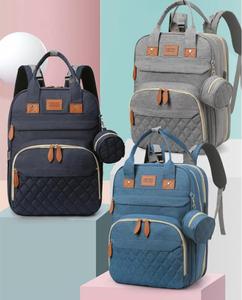 Sac à dos personnalisé étanche pour maman sac de lit pliant pour nouveau bébé sac à dos à couches grande capacité sortie sac <span class=keywords><strong>portable</strong></span> pour maman avec couches - Product Image 2